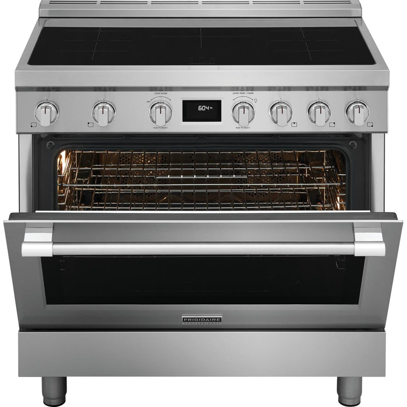 Frigidaire Professional 36-inch Freestanding Induction Range with Convection Technology PCFI3670AF IMAGE 3