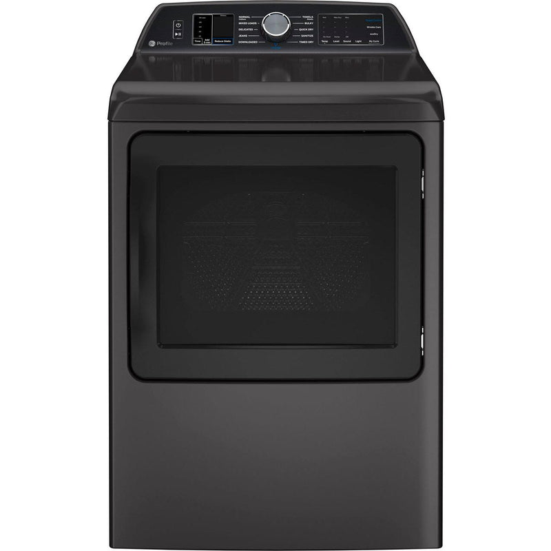 GE Profile 7.4 cu. ft. Electric Dryer with Wi-Fi PTD70EBMTDG IMAGE 1
