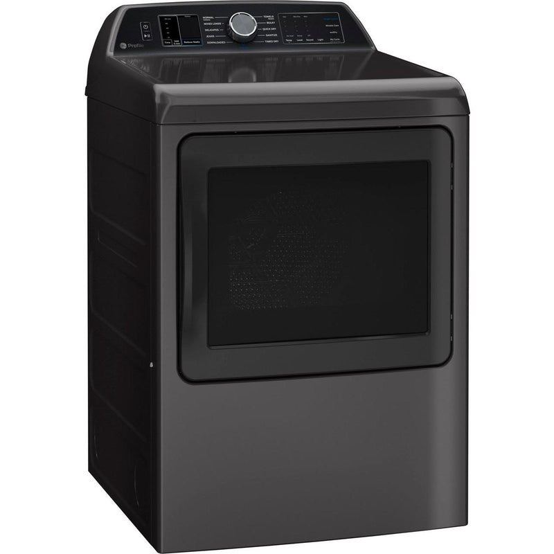 GE Profile 7.4 cu. ft. Electric Dryer with Wi-Fi PTD70EBMTDG IMAGE 4