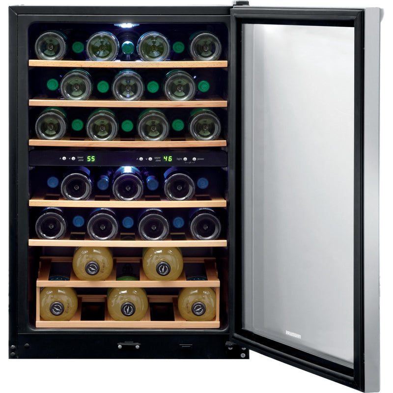 Frigidaire 45-Bottle Wine Cooler with 2 Temperature Zones FRWW4543AS IMAGE 4