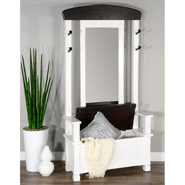 Sunny Designs Coat Racks Hall Tree 2537EC-B/2537EC-T IMAGE 1