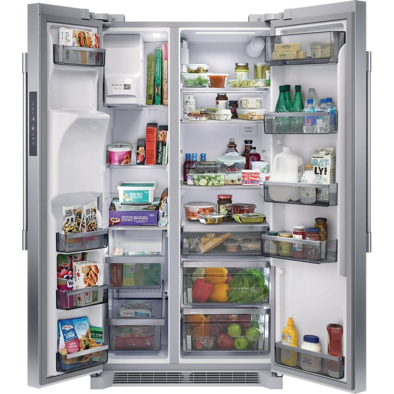 Frigidaire Professional 36-inch, 22.3 cu. ft. Side-by-Side Refrigerator with Water and Ice Dispensing System PRSC2222AF IMAGE 2