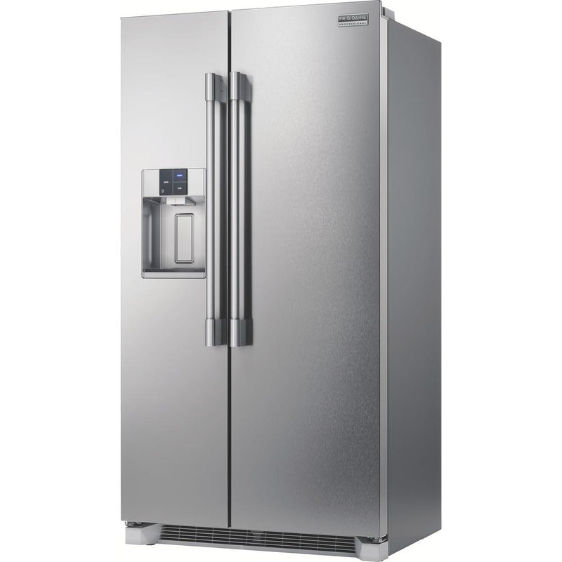 Frigidaire Professional 36-inch, 22.3 cu. ft. Side-by-Side Refrigerator with Water and Ice Dispensing System PRSC2222AF IMAGE 3