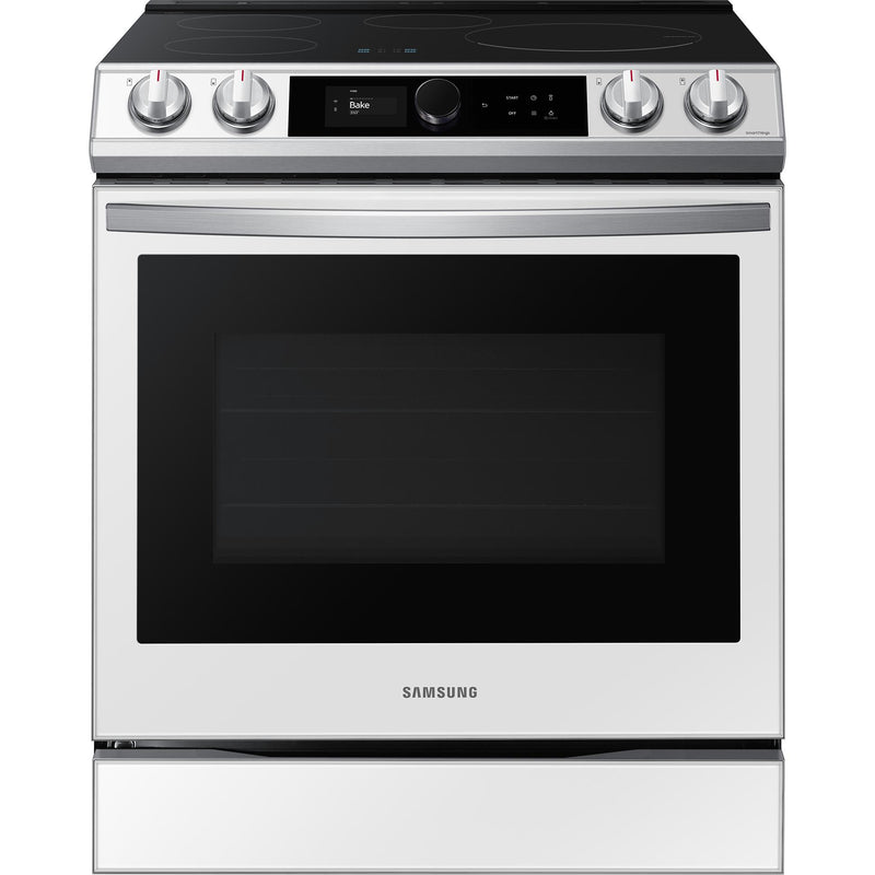 Samsung 30-inch Slide-in Electric Induction Range with WI-FI Connect NE63BB891112AC IMAGE 2