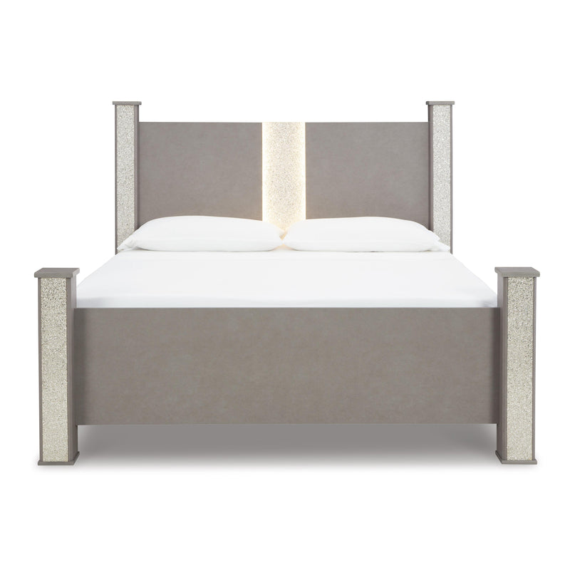 Signature Design by Ashley Surancha Queen Poster Bed B1145-67/B1145-64/B1145-62/B1145-98 IMAGE 2