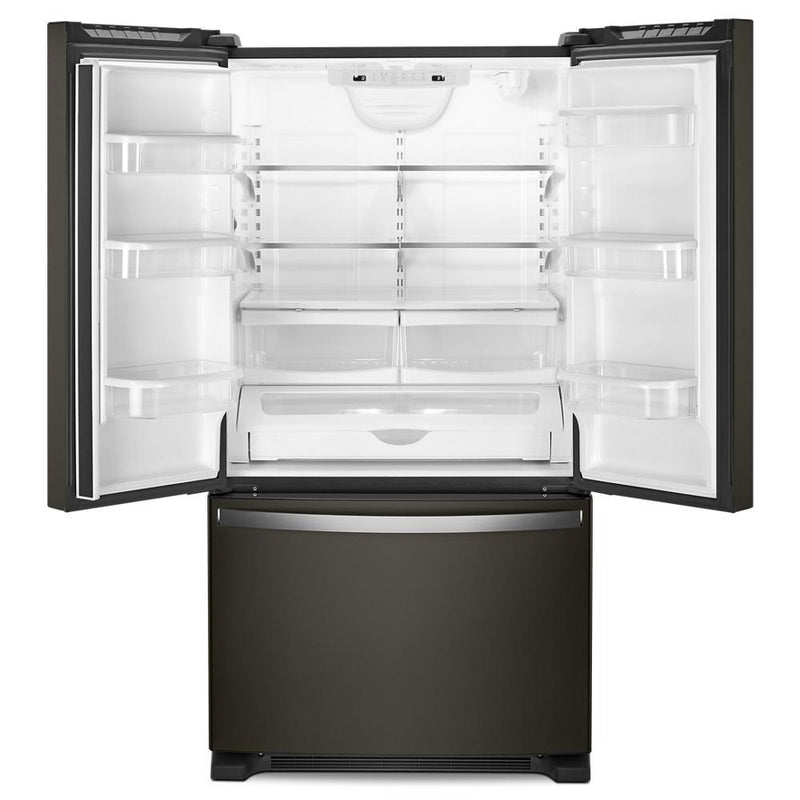 Whirlpool 33-inch, 22.1 cu. ft. Freestanding French 3-Door Refrigerator with Factory Installed Ice Maker WRFF5333PV IMAGE 2