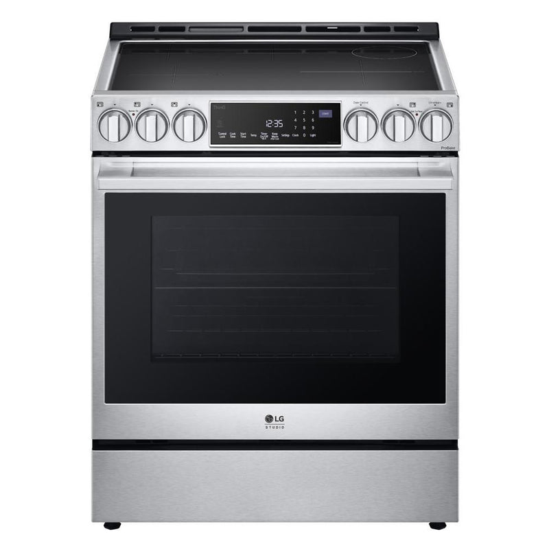 LG STUDIO 36-inch Electric Slide-in Range with ProBake Convection® and EasyClean® LSIS6338F IMAGE 1