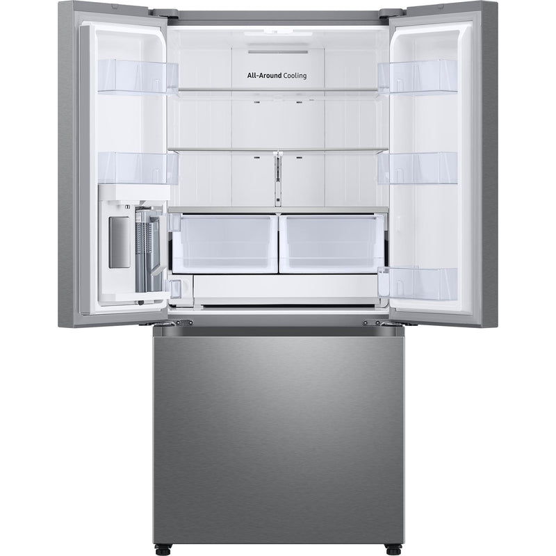 Samsung 32-inch, 24.5 cu. ft. French 3-Door Refrigerator with Beverage Center™ & AutoFill Water Pitcher RF25C5551SR/AA IMAGE 2