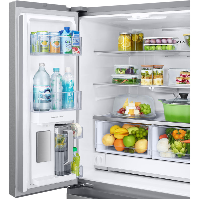 Samsung 32-inch, 24.5 cu. ft. French 3-Door Refrigerator with Beverage Center™ & AutoFill Water Pitcher RF25C5551SR/AA IMAGE 7