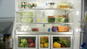 Whirlpool 24-inch, 12.9 cu.ft. Freestanding Bottom Freezer Refrigerator with Flexi-Slide™ Bins WRB533CZJB EXTERNAL_VIDEO 2