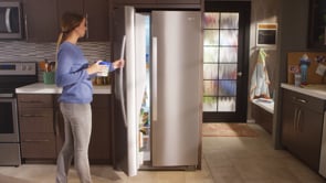 Whirlpool 36-inch, 28.5 cu. ft. Side-By-Side Refrigerator WRS588FIHV EXTERNAL_VIDEO 2