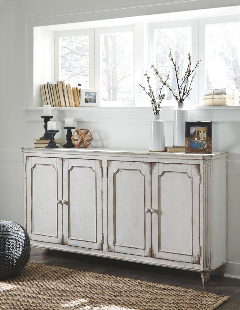 Mirimyn - Antique White - Accent Cabinet