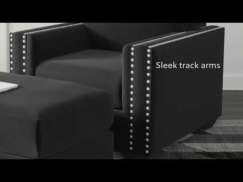 Signature Design by Ashley Gleston Stationary Fabric Loveseat 1220635 EXTERNAL_VIDEO 1