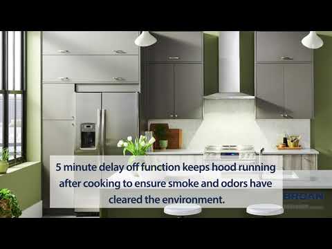 Broan 30-inch Designer Collection BWS1 Series Wall Mount Range Hood BWS1304SS EXTERNAL_VIDEO 1
