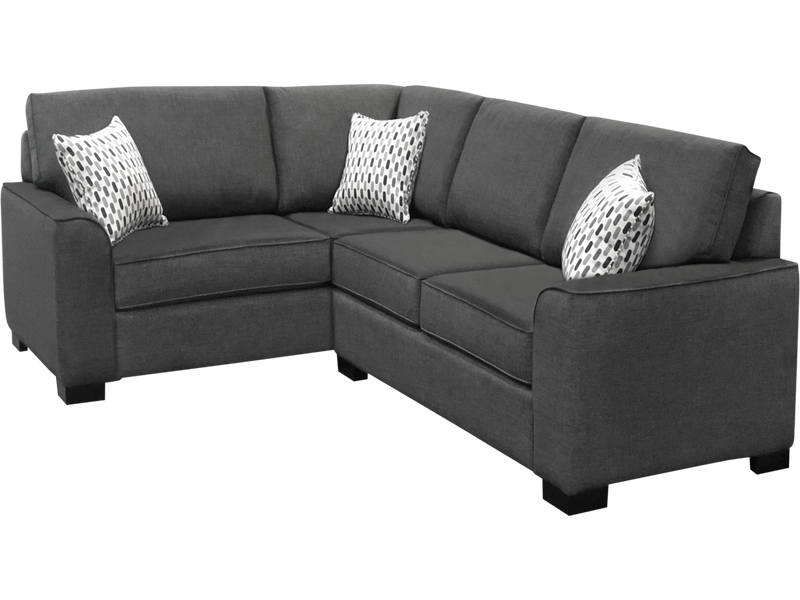Moberly 2-Pc Fabric Sectional by Elite