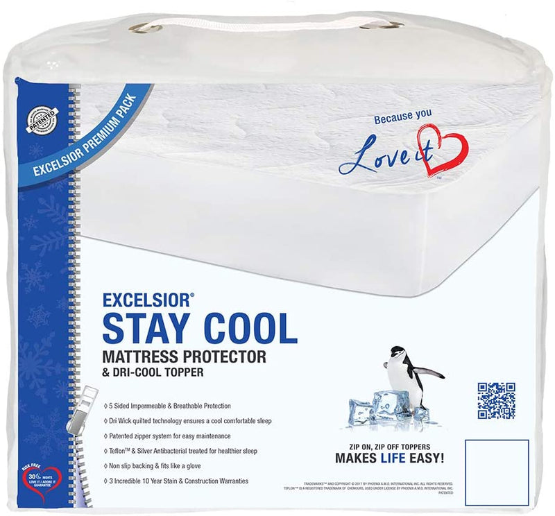 Stay cool discount mattress pad
