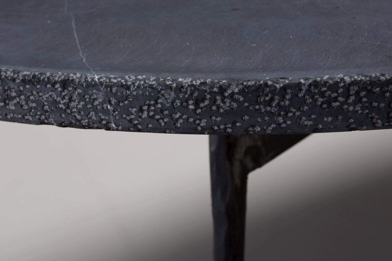 Mobital Coffee Table Large / Black Tuk Tuk Coffee Table Spanish Nero Marble with Black Powder Coated Steel - Available in 2 Colours
