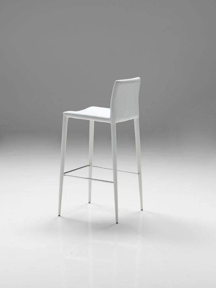 Mobital Counter Stool Black Zeno Counter Stool Full Leatherette Wrap Set of 2