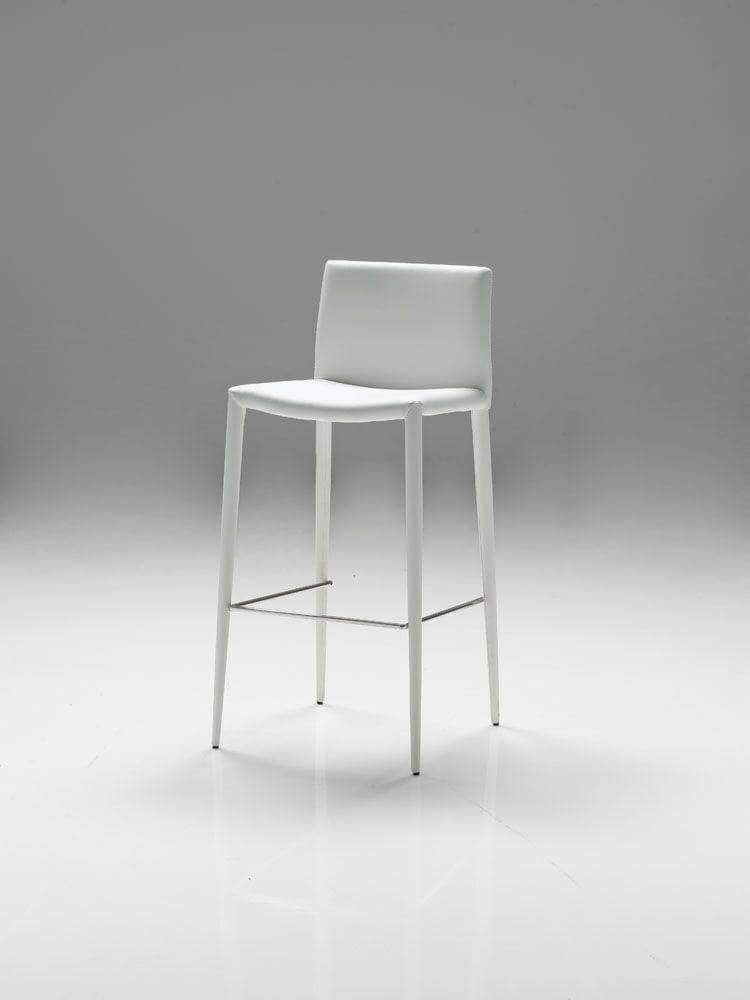 Mobital Counter Stool Black Zeno Counter Stool Full Leatherette Wrap Set of 2