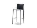 Mobital Counter Stool Grey Zak Counter Stool Full Leather Wrap Set of 2 - Available in 3 Colours