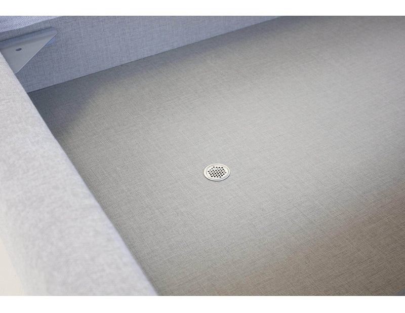 Mobital Bed Cove Bed Heather Grey Chenille - Available in 2 Sizes