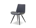  Mobital Dining Chair Grey Leatherette Willam Upholstered Dining Chair With Powder Coated Legs Set Of 2 - Available in 2 Options