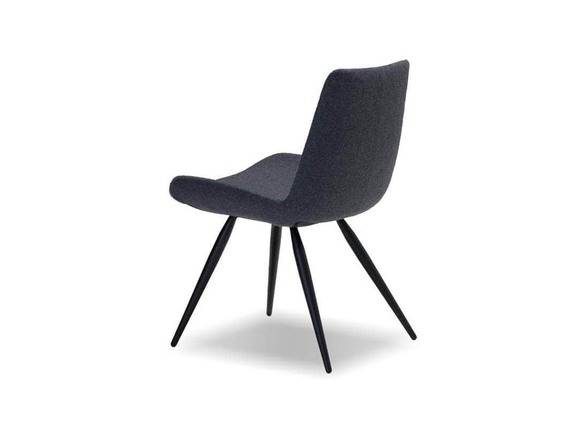  Mobital Dining Chair Willam Upholstered Dining Chair With Powder Coated Legs Set Of 2 - Available in 2 Options