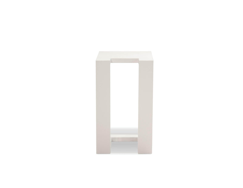 Mobital End Table White Ambleside End Table with Aluminum Frame - Available in 3 Colours