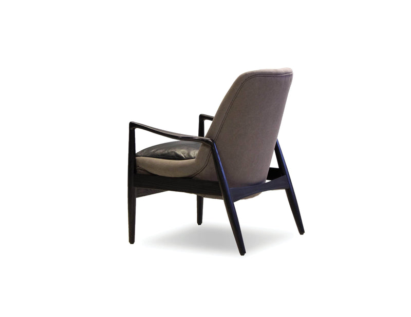 Mobital Lounge Chair Reynolds Lounge Chair With Black Matte Frame - Available in 2 Colours